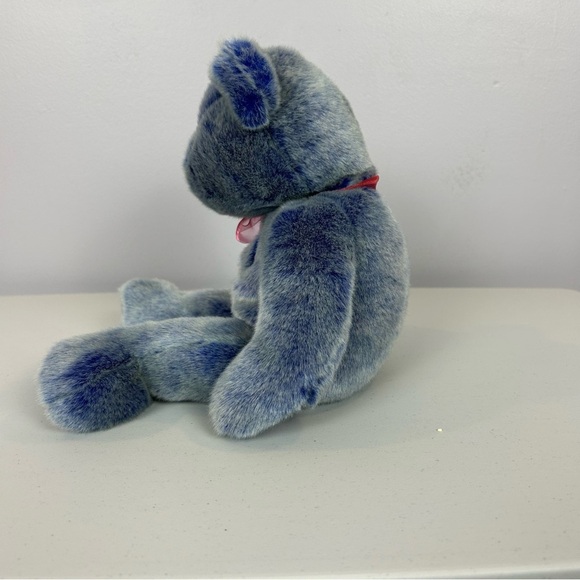 TY Beanie Buddies Collection Bear Periwinkle Plush 2001 (Large) - Picture 6 of 11
